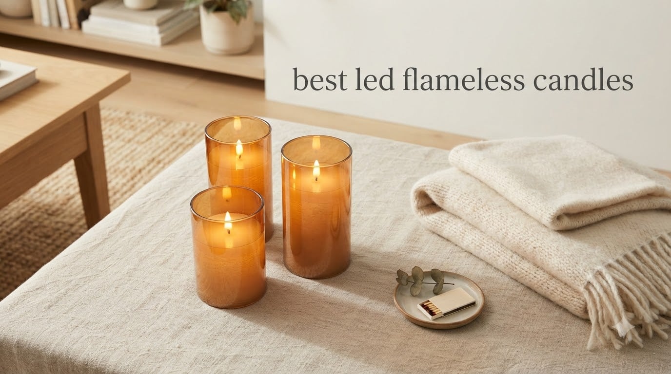 best led flameless candles