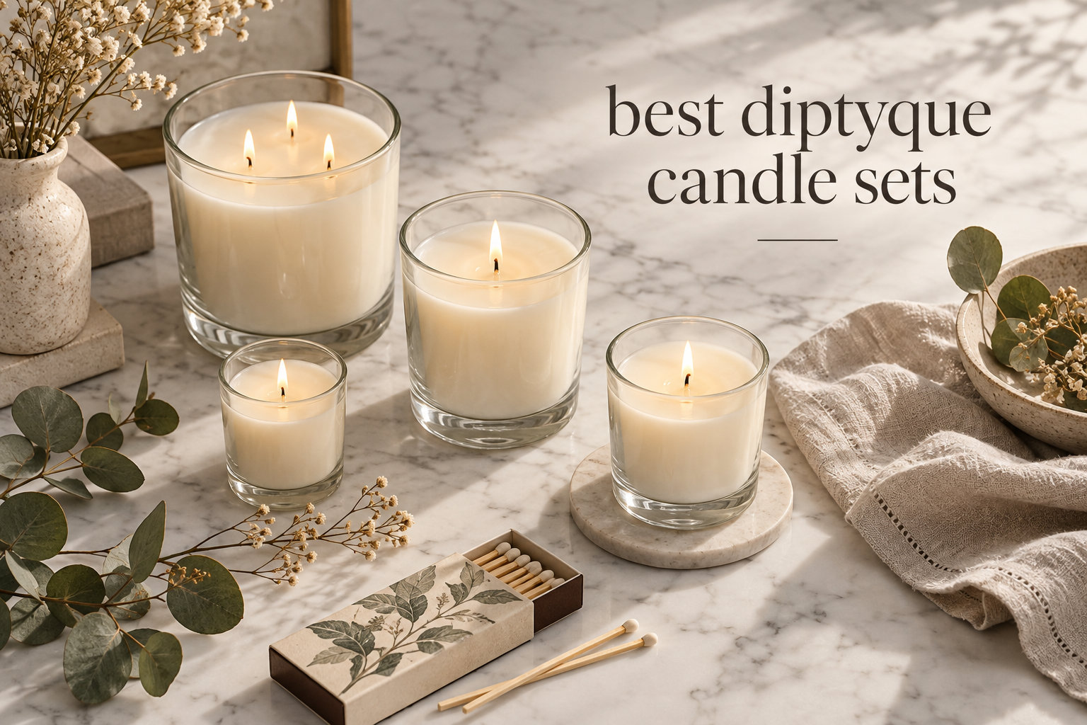 best diptyque candle sets