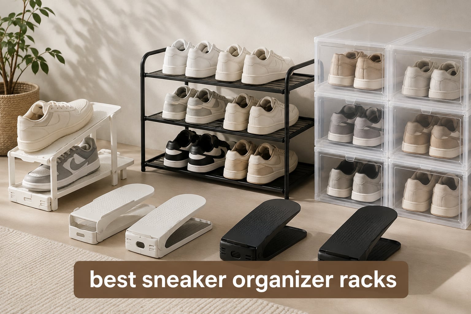 best sneaker organizer racks