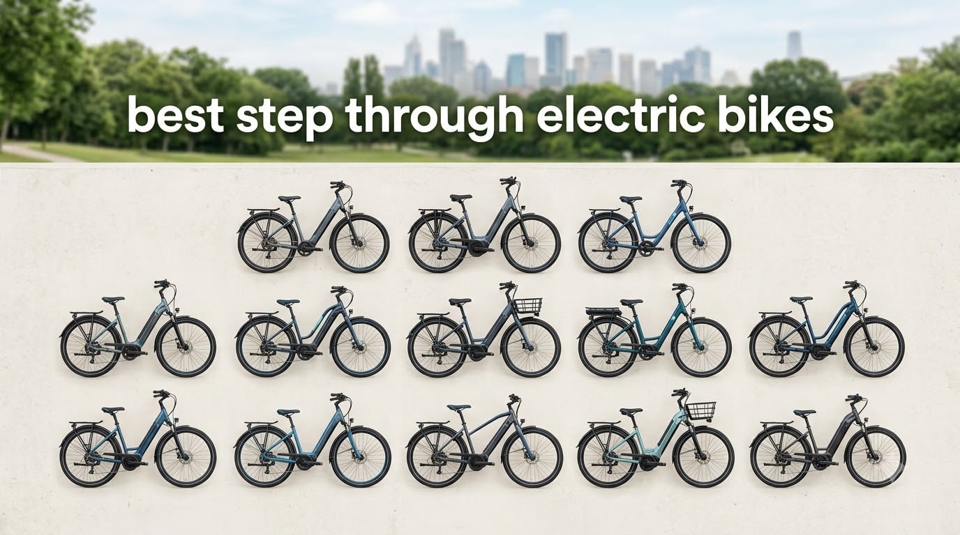 best step through electric bikes
