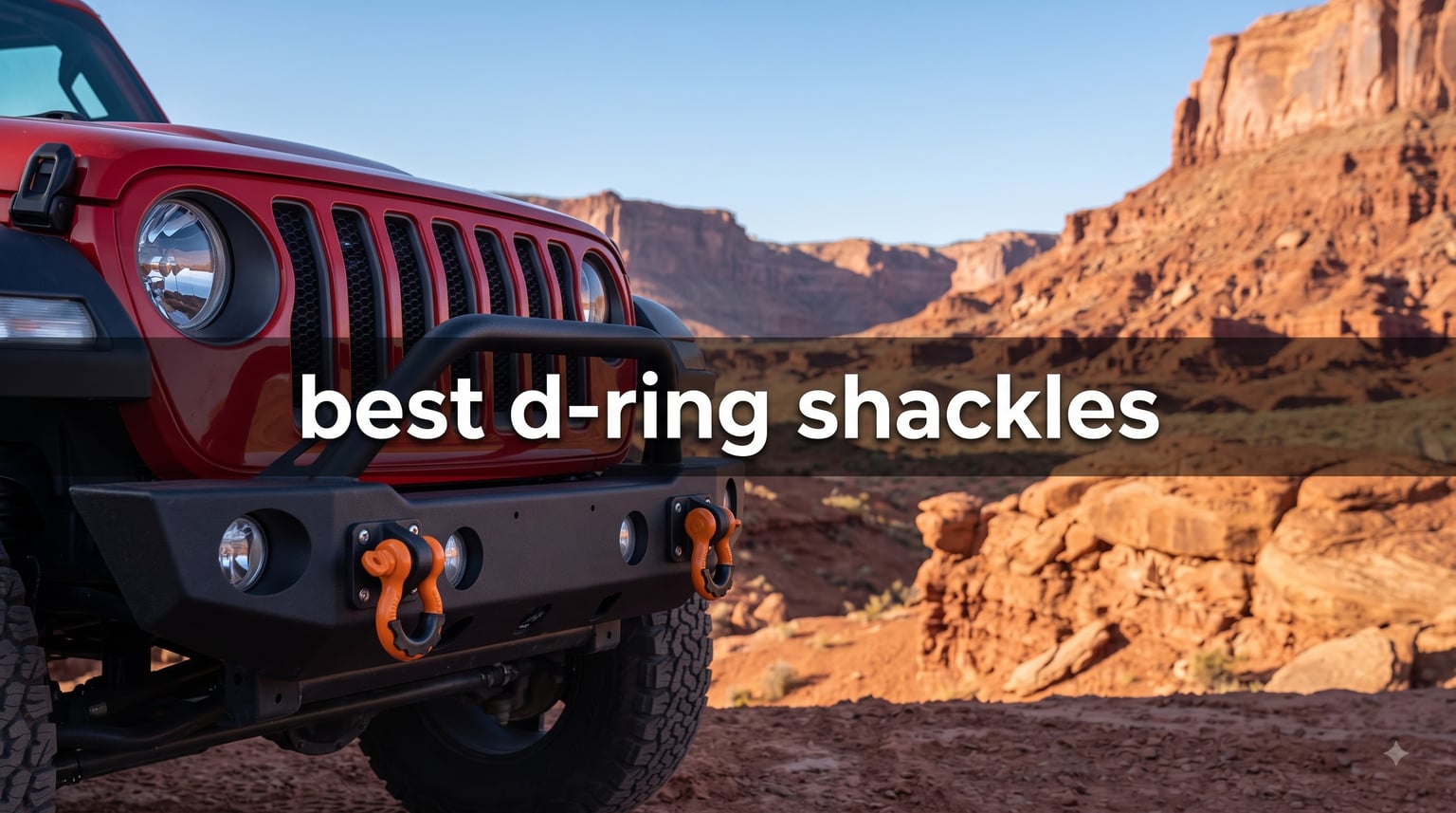 best d-ring shackles