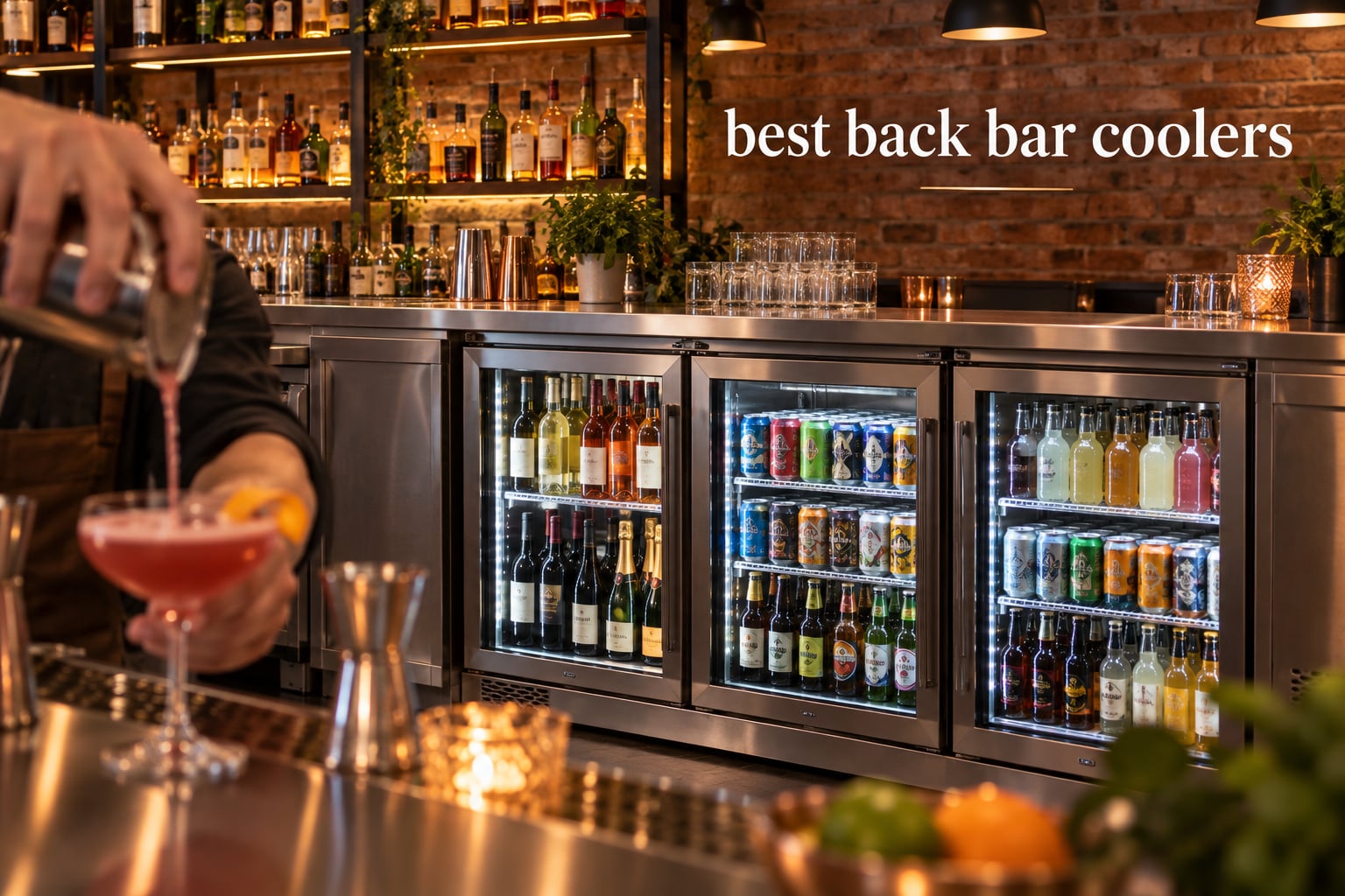 best back bar coolers