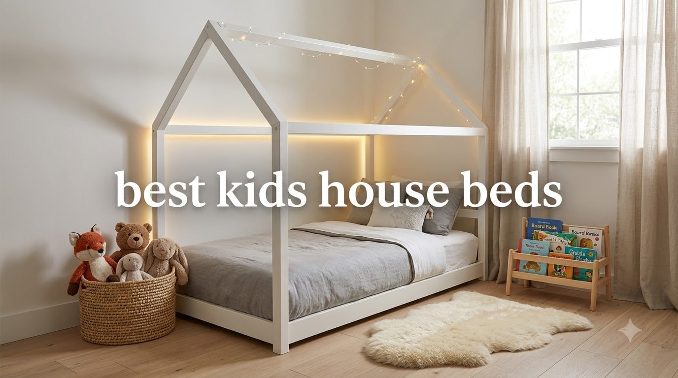 best kids house beds