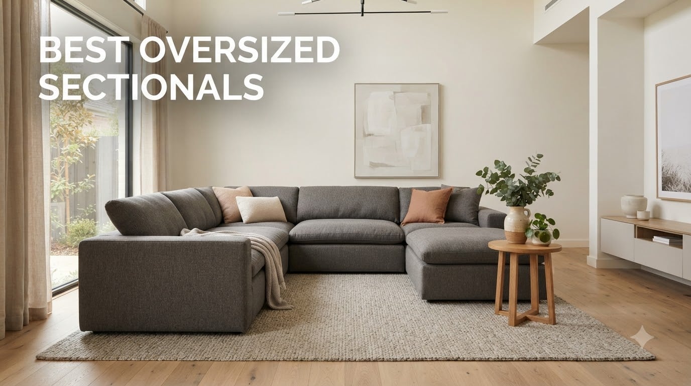 best oversized sectionals