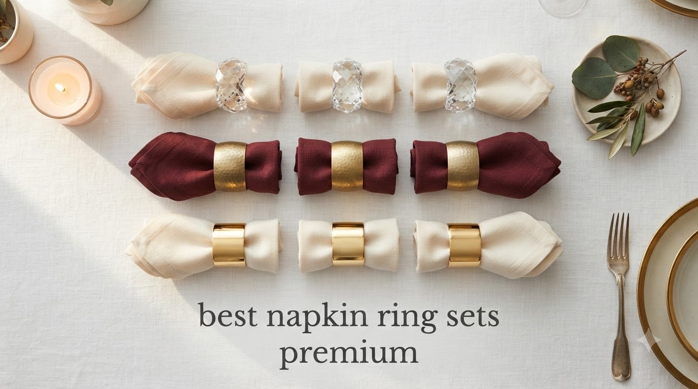 best napkin ring sets premium
