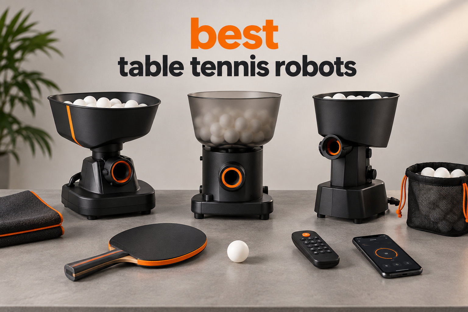 best table tennis robots