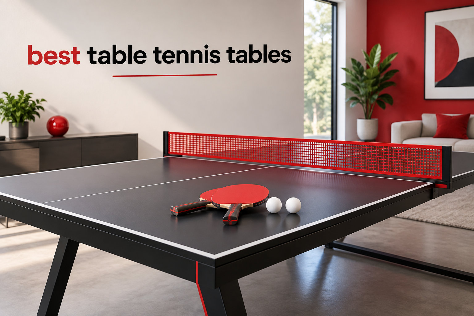 best table tennis tables