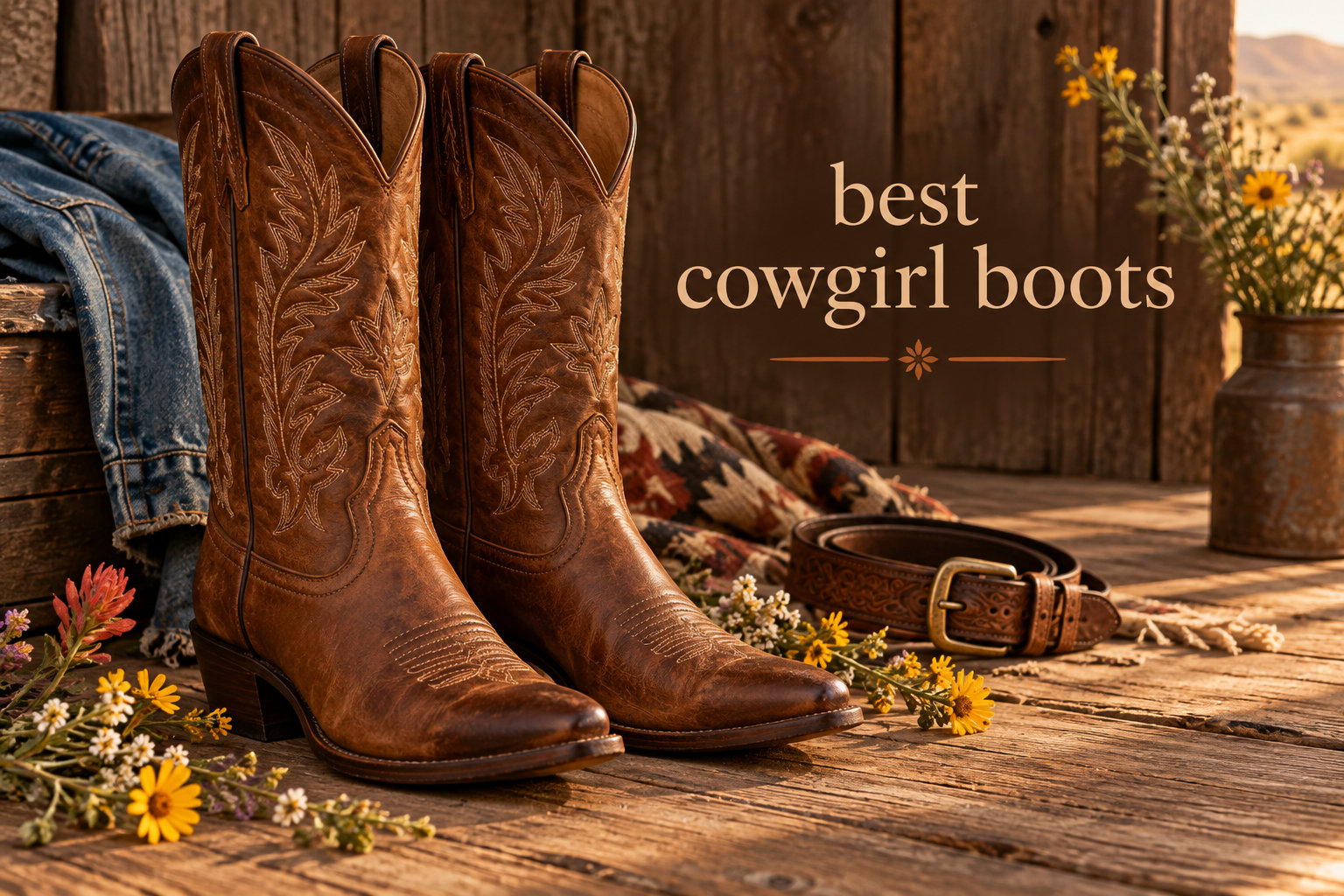 best cowgirl boots