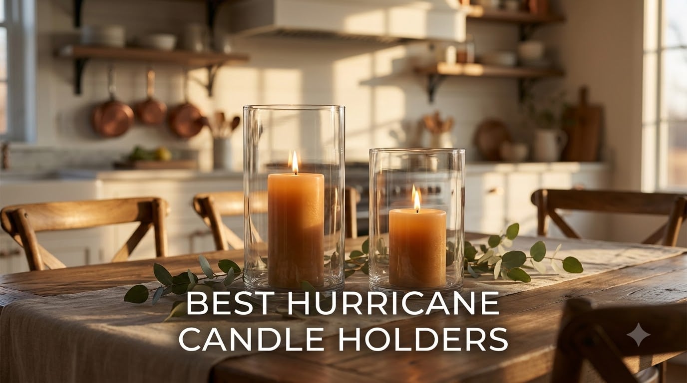 best hurricane candle holders
