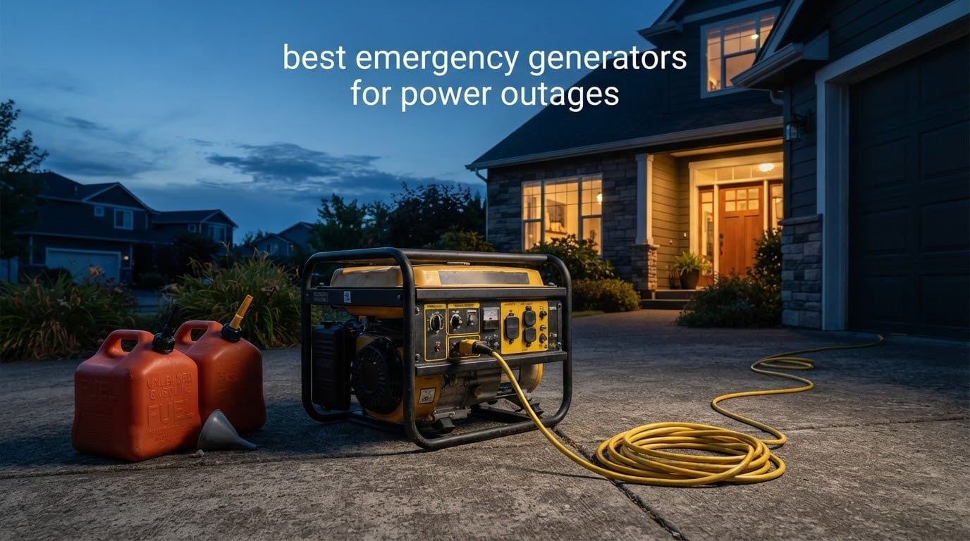 best emergency generators for power outages