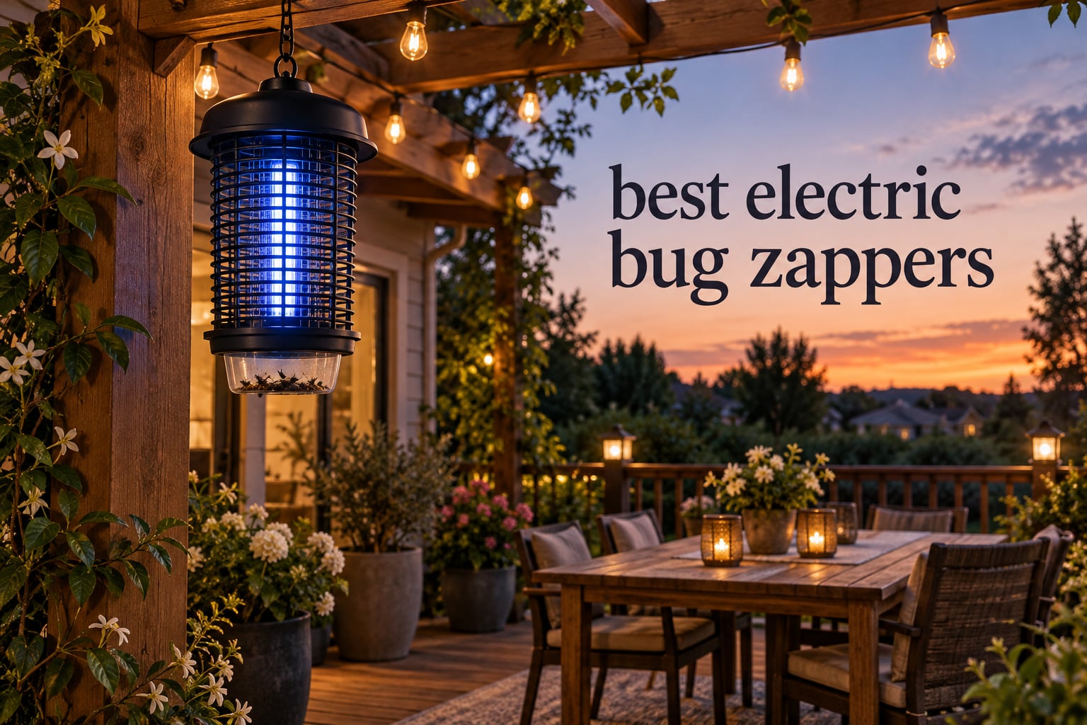 best electric bug zappers