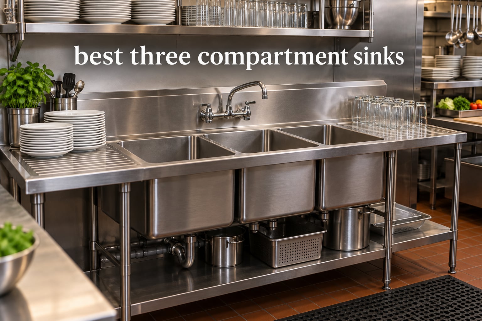 best three compartment sinks
