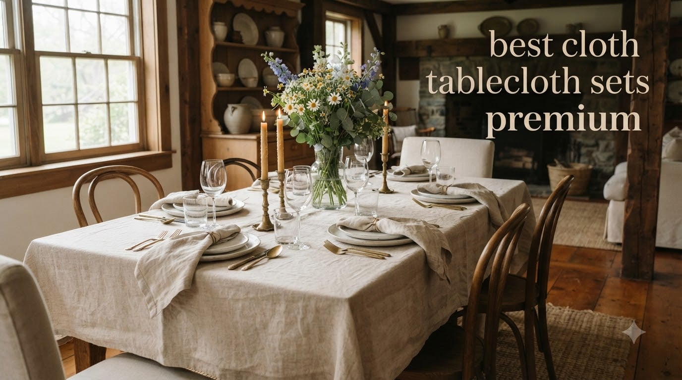 best cloth tablecloth sets premium