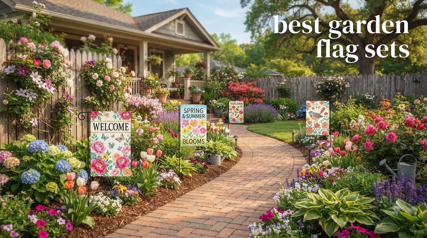 best garden flag sets