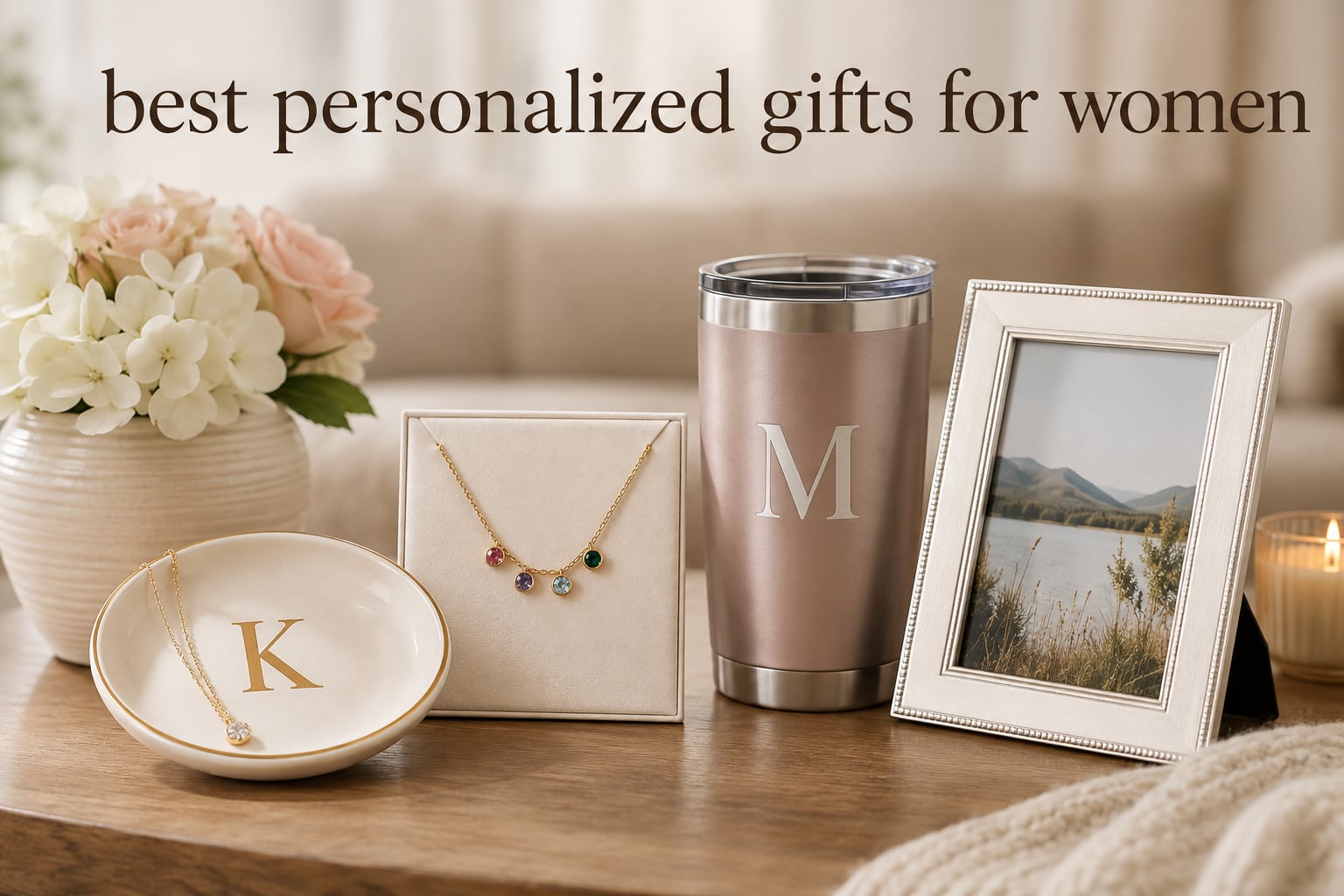 best personalized gifts for women