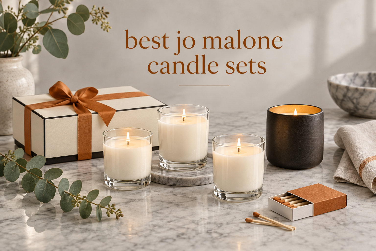 best jo malone candle sets