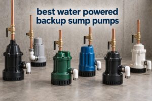best water powered backup sump pumps