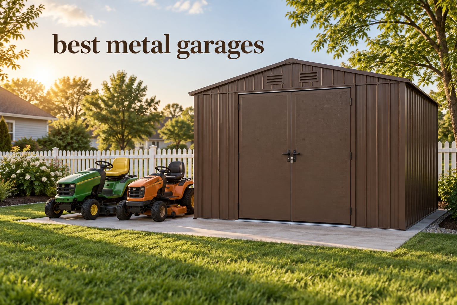 best metal garages
