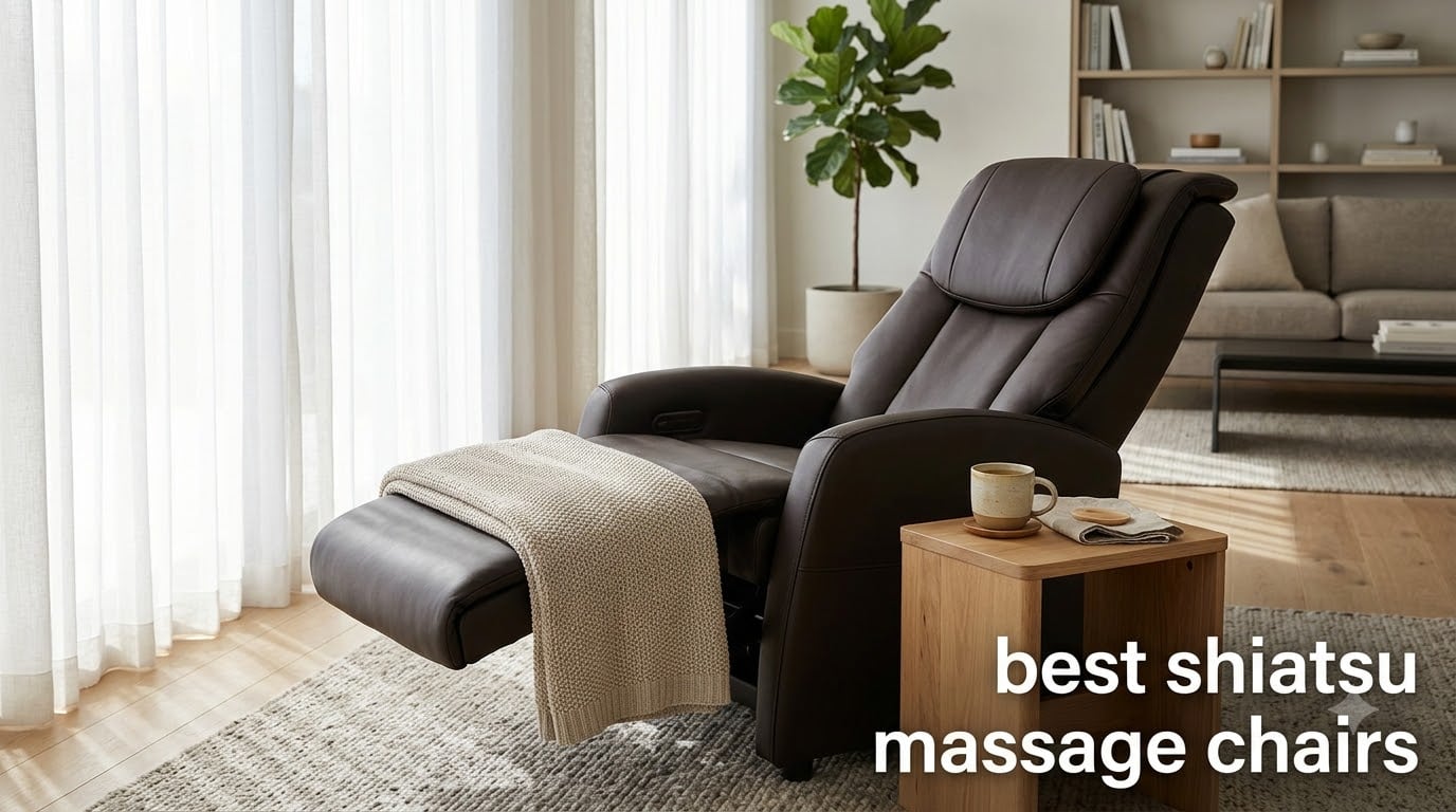 best shiatsu massage chairs