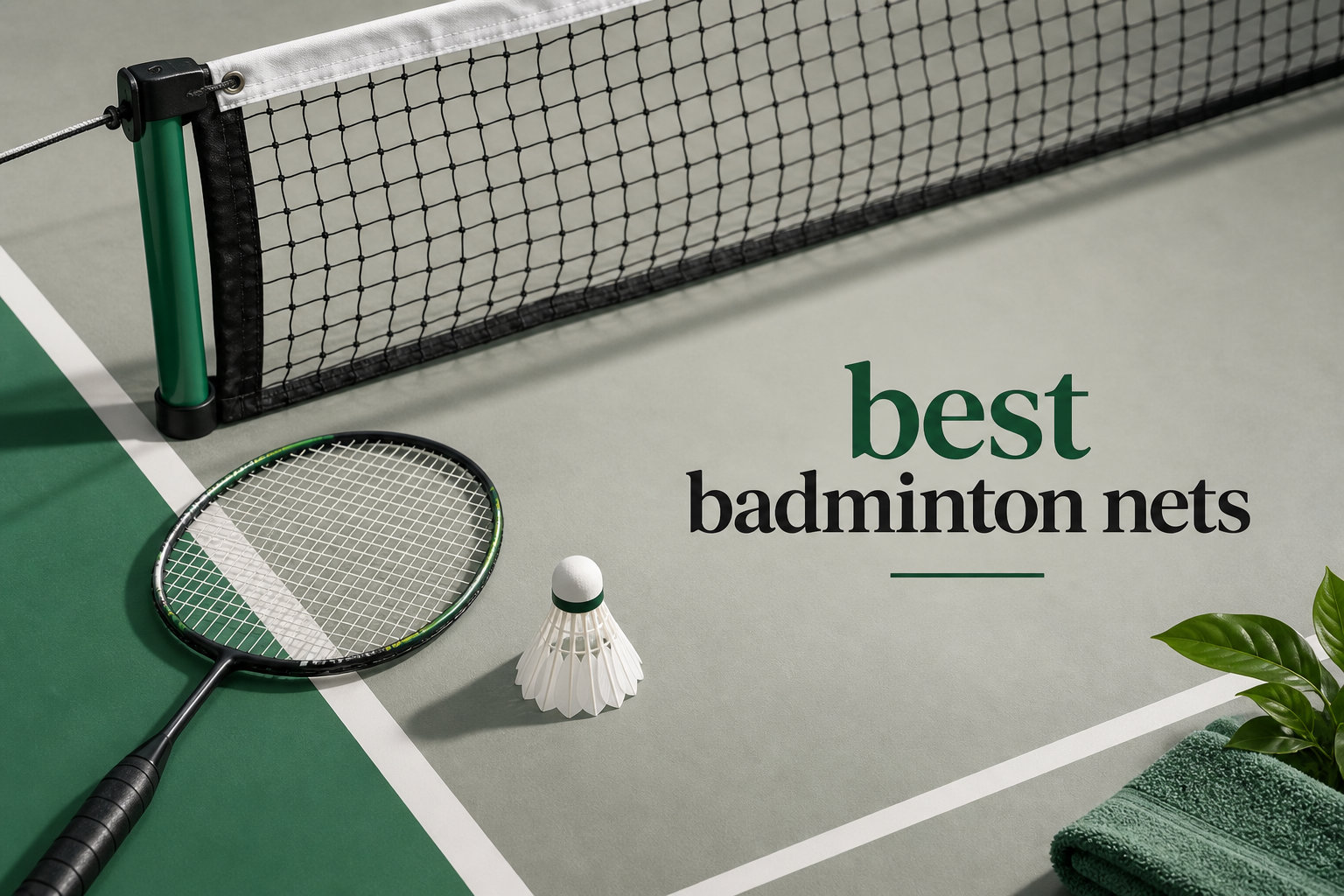 best badminton nets