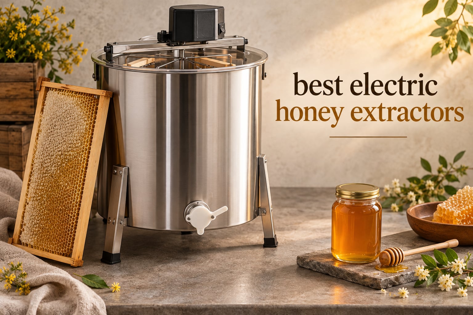 best electric honey extractors