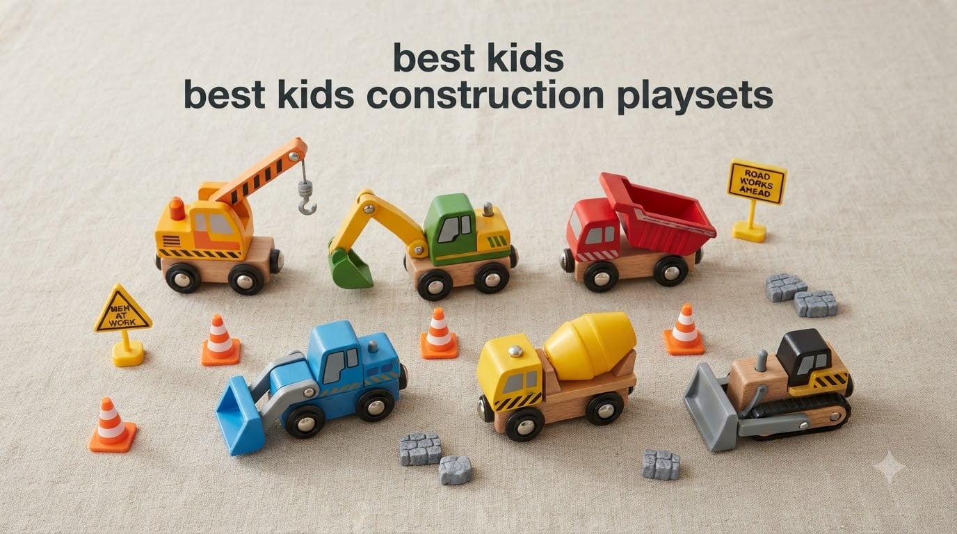 best kids construction playsets