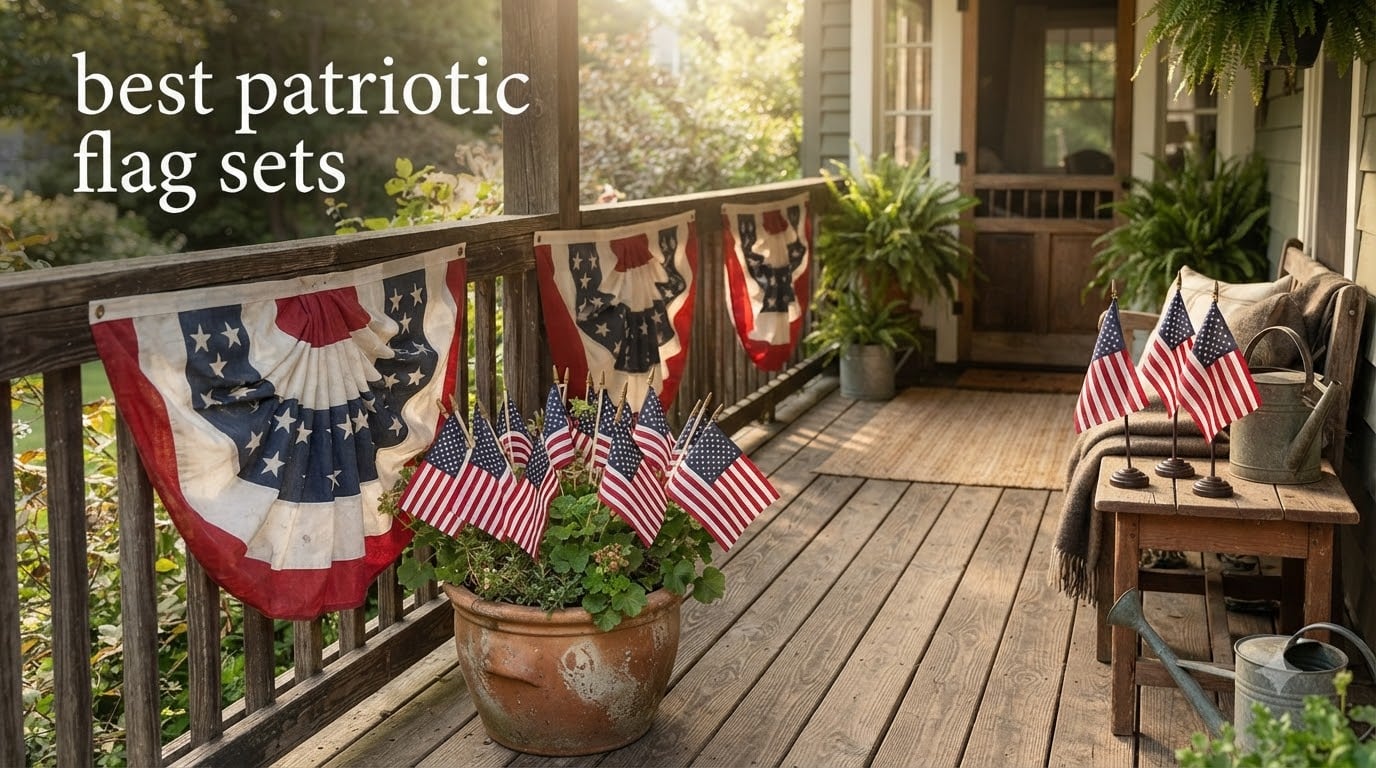 best patriotic flag sets