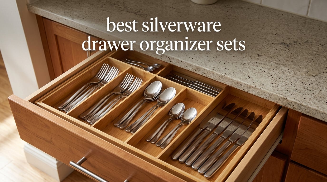 best silverware drawer organizer sets