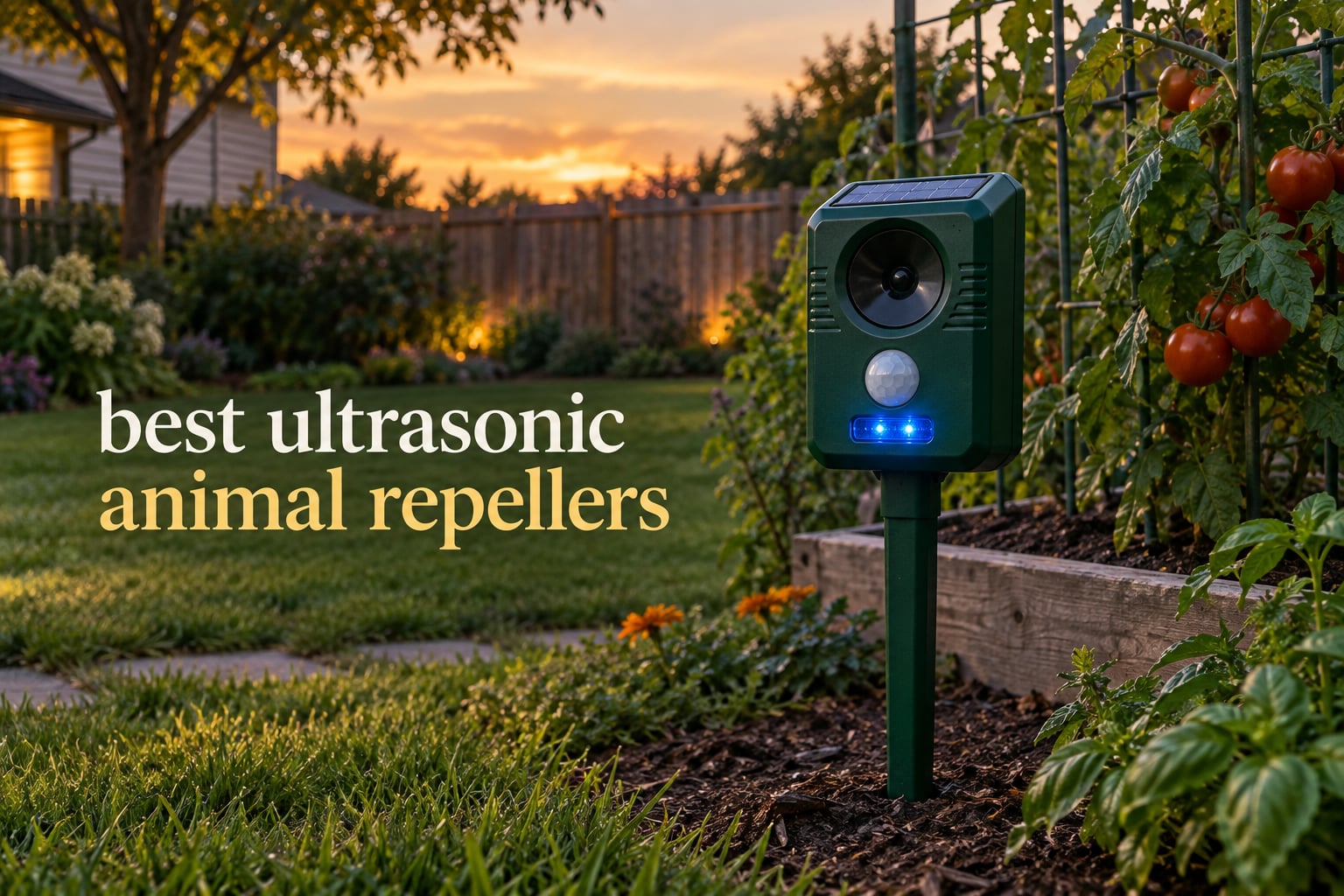 best ultrasonic animal repellers