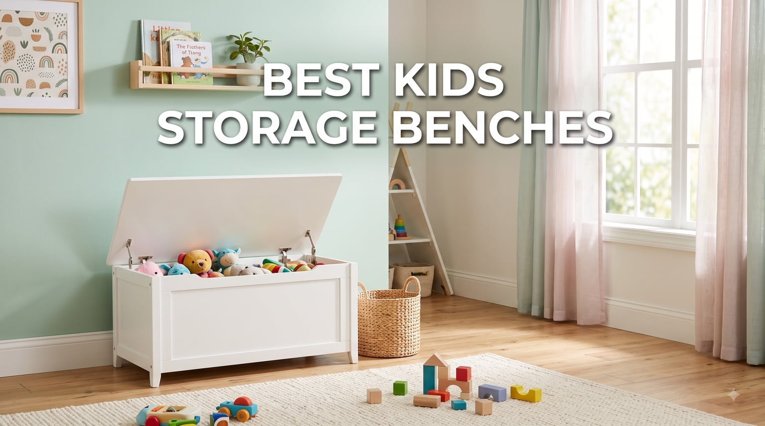best kids storage benches