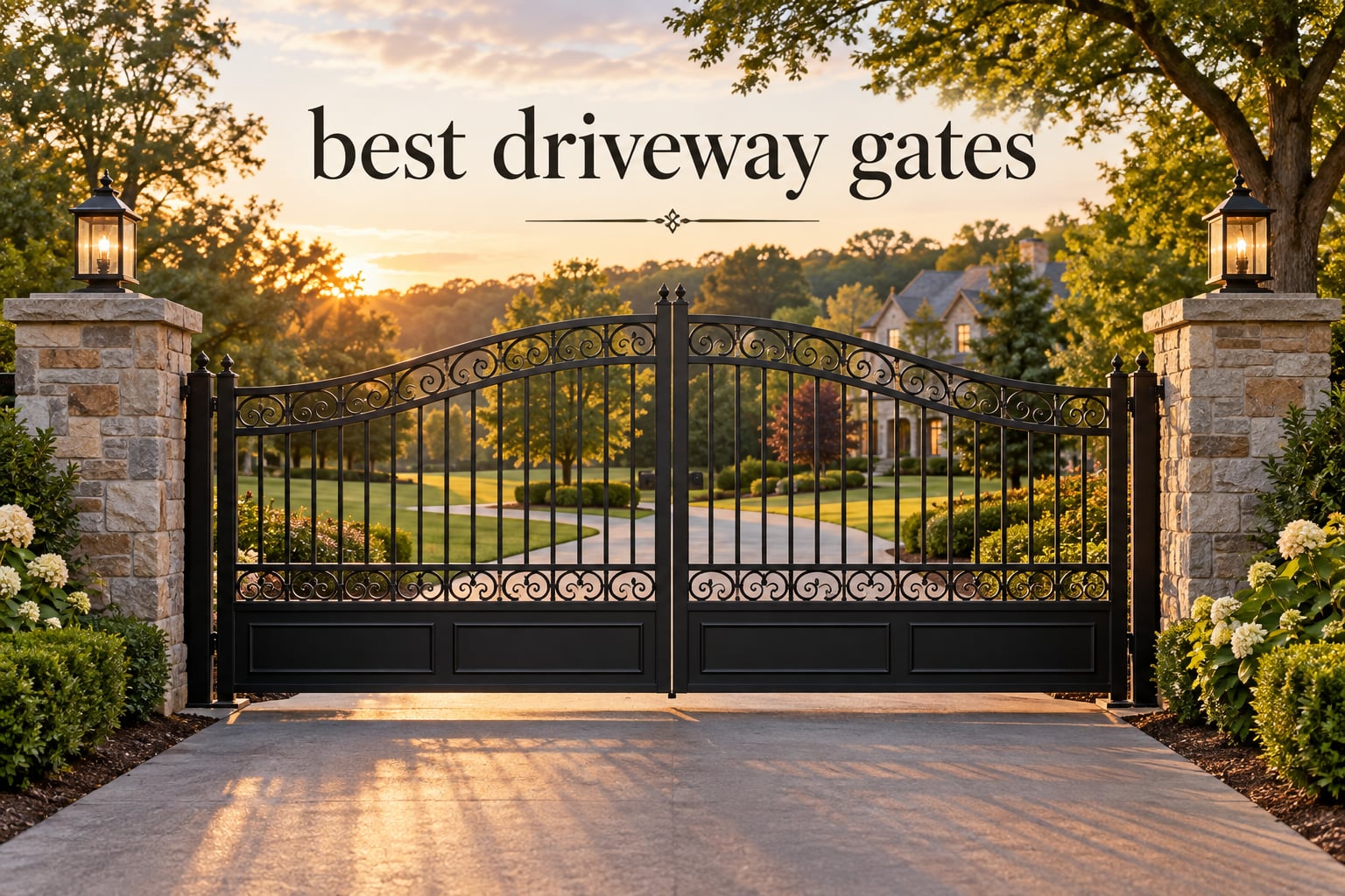 best driveway gates