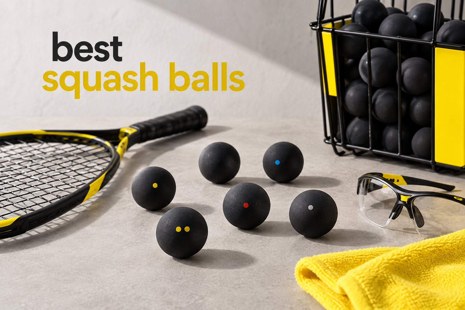 best squash balls