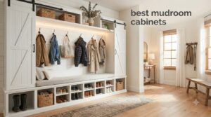 best mudroom cabinets