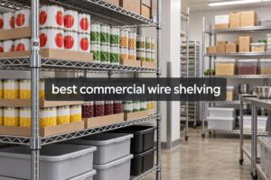 best commercial wire shelving