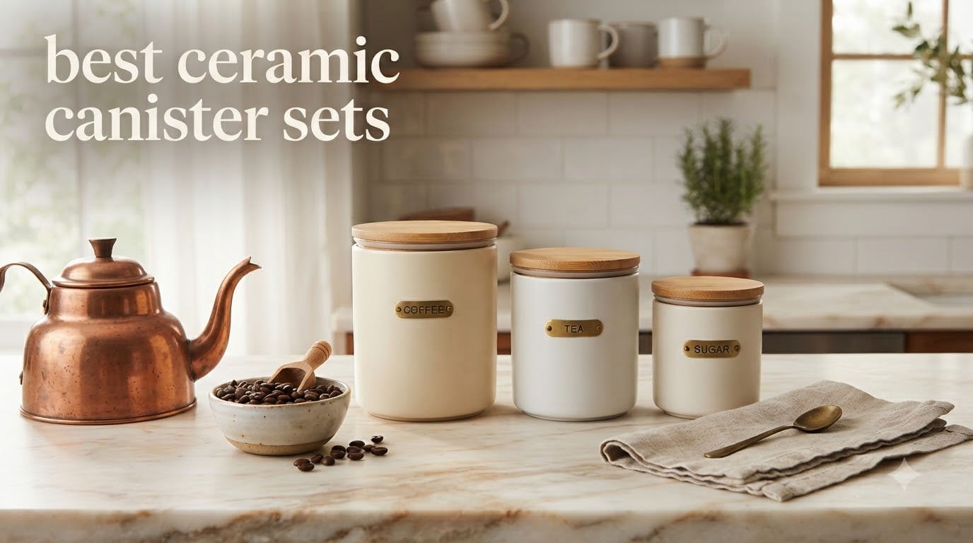 best ceramic canister sets