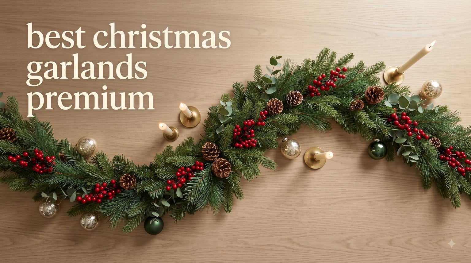 best christmas garlands premium