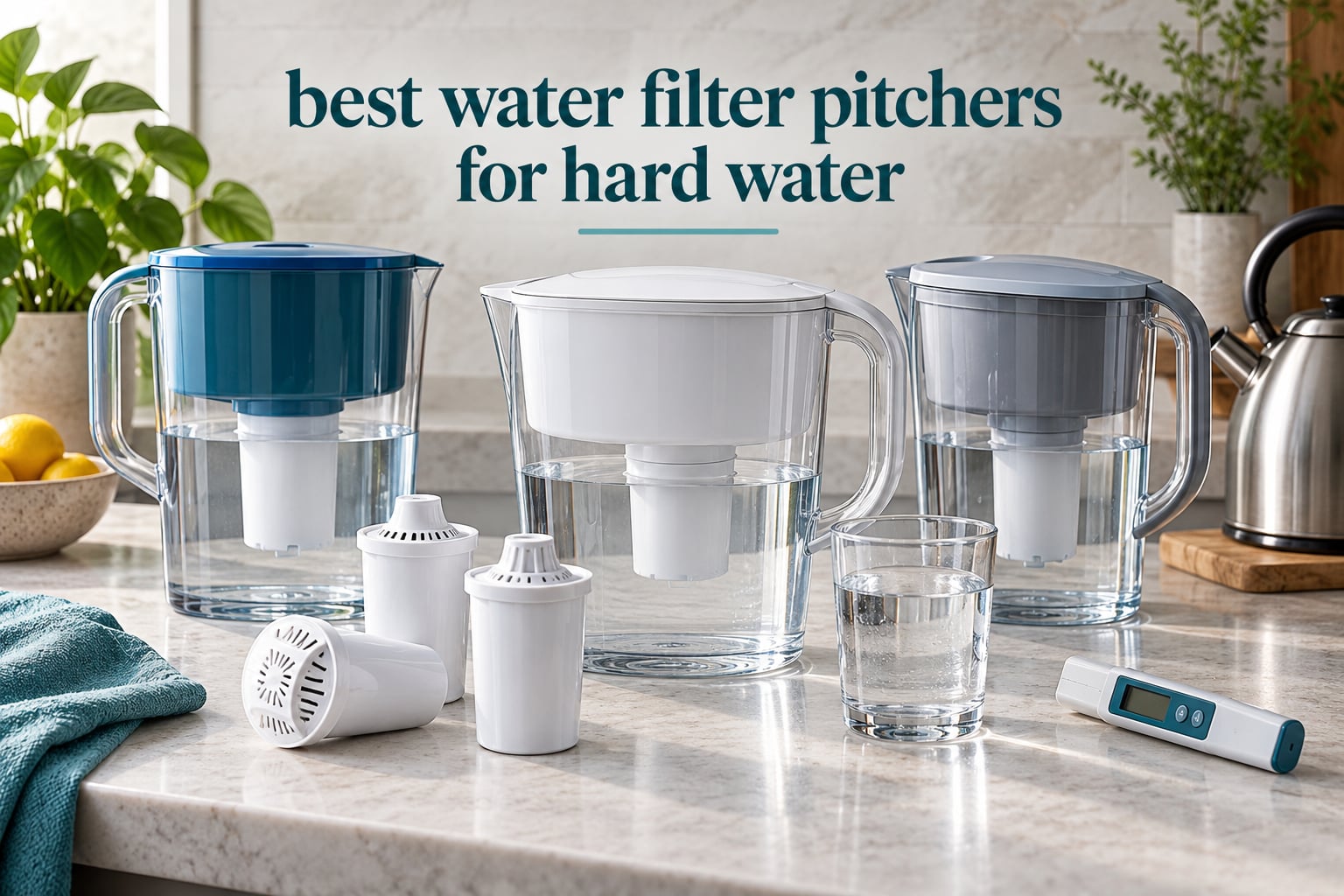 best water filter pitchers for hard water