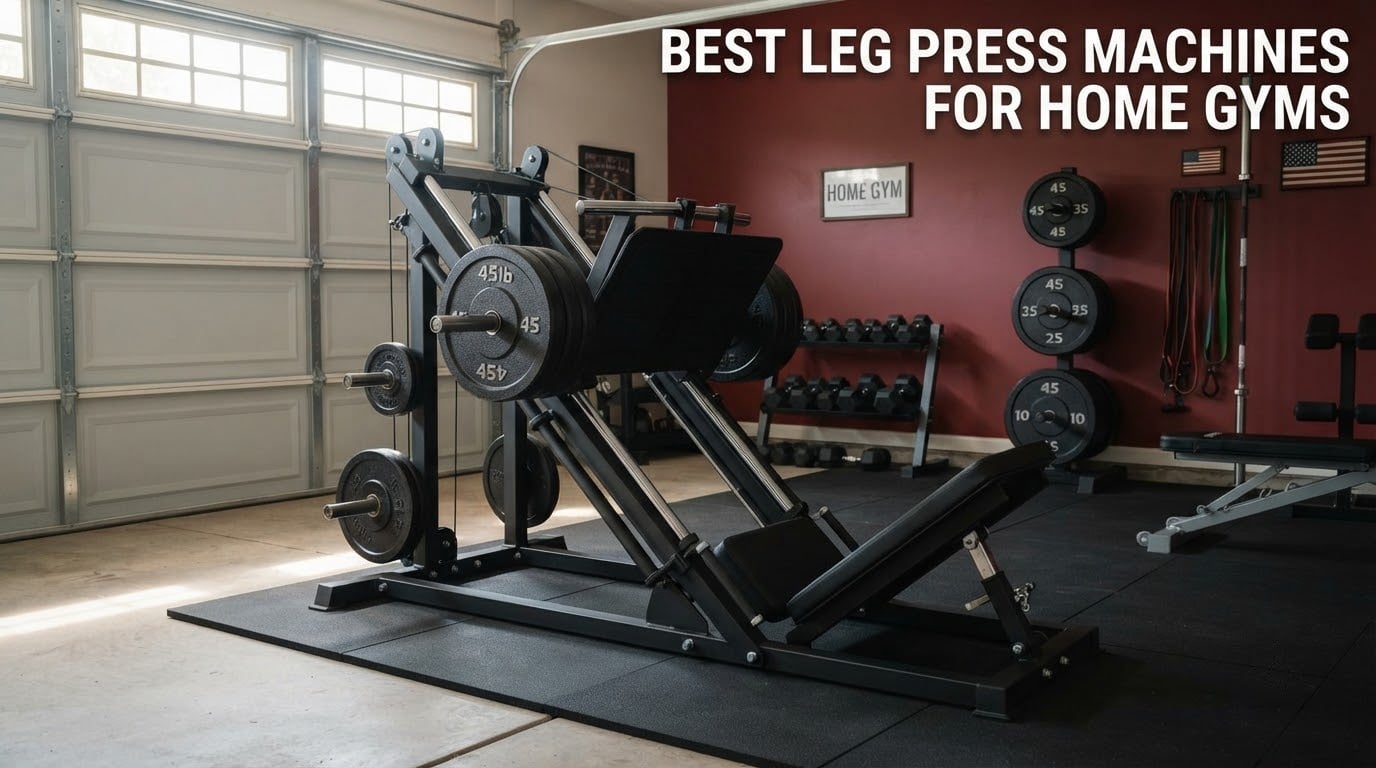 best leg press machines for home gyms