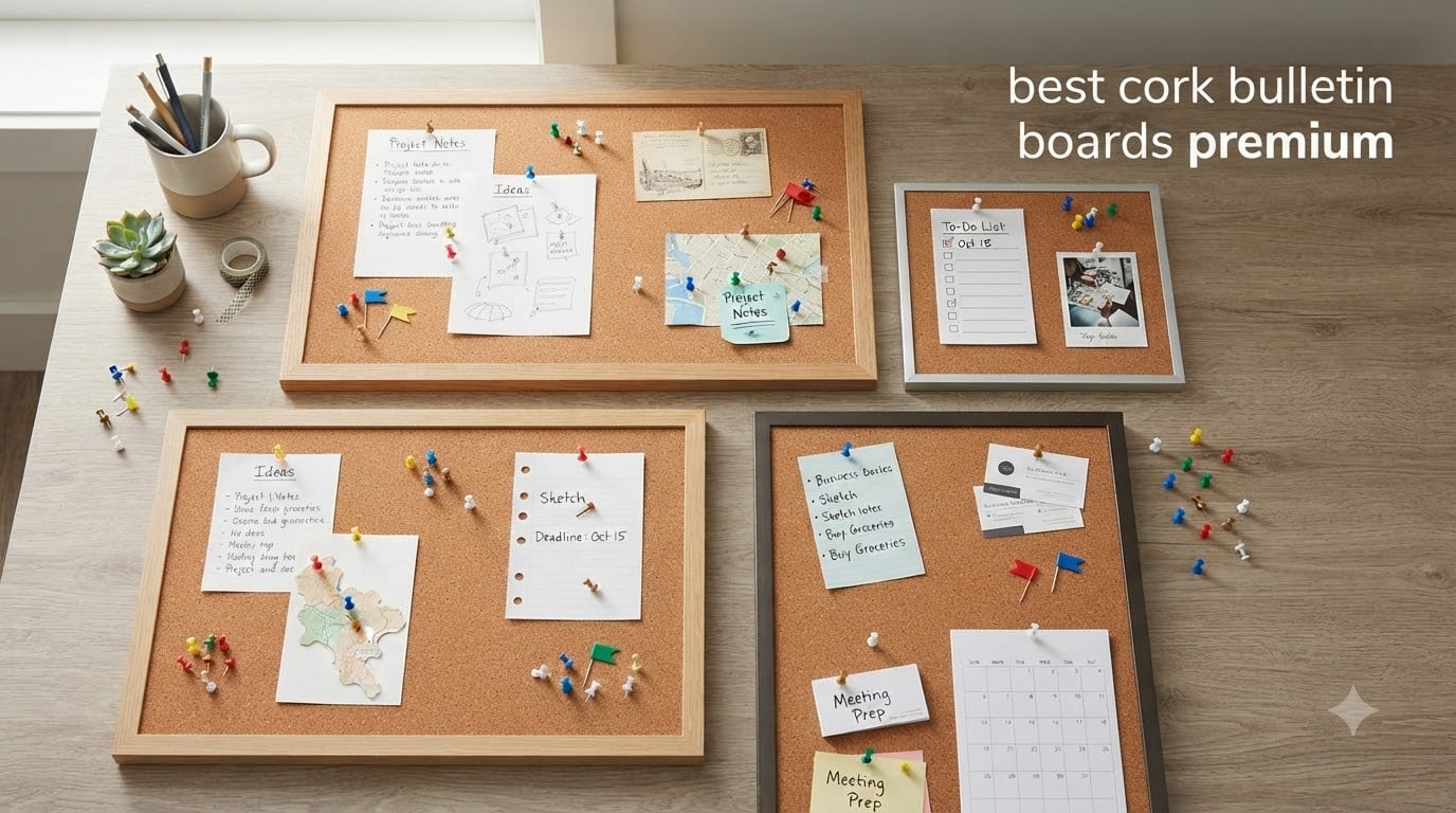 best cork bulletin boards premium
