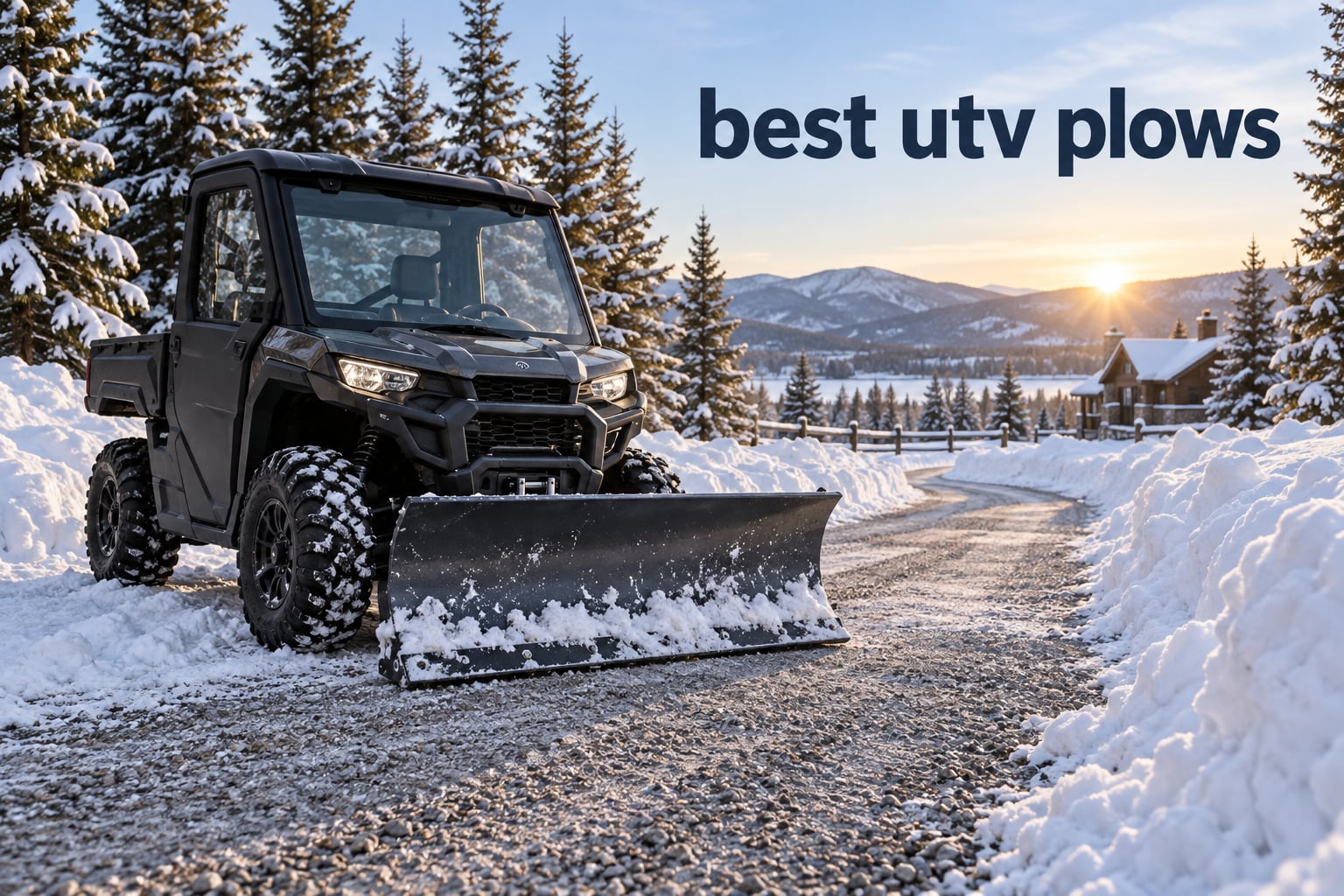 best utv plows