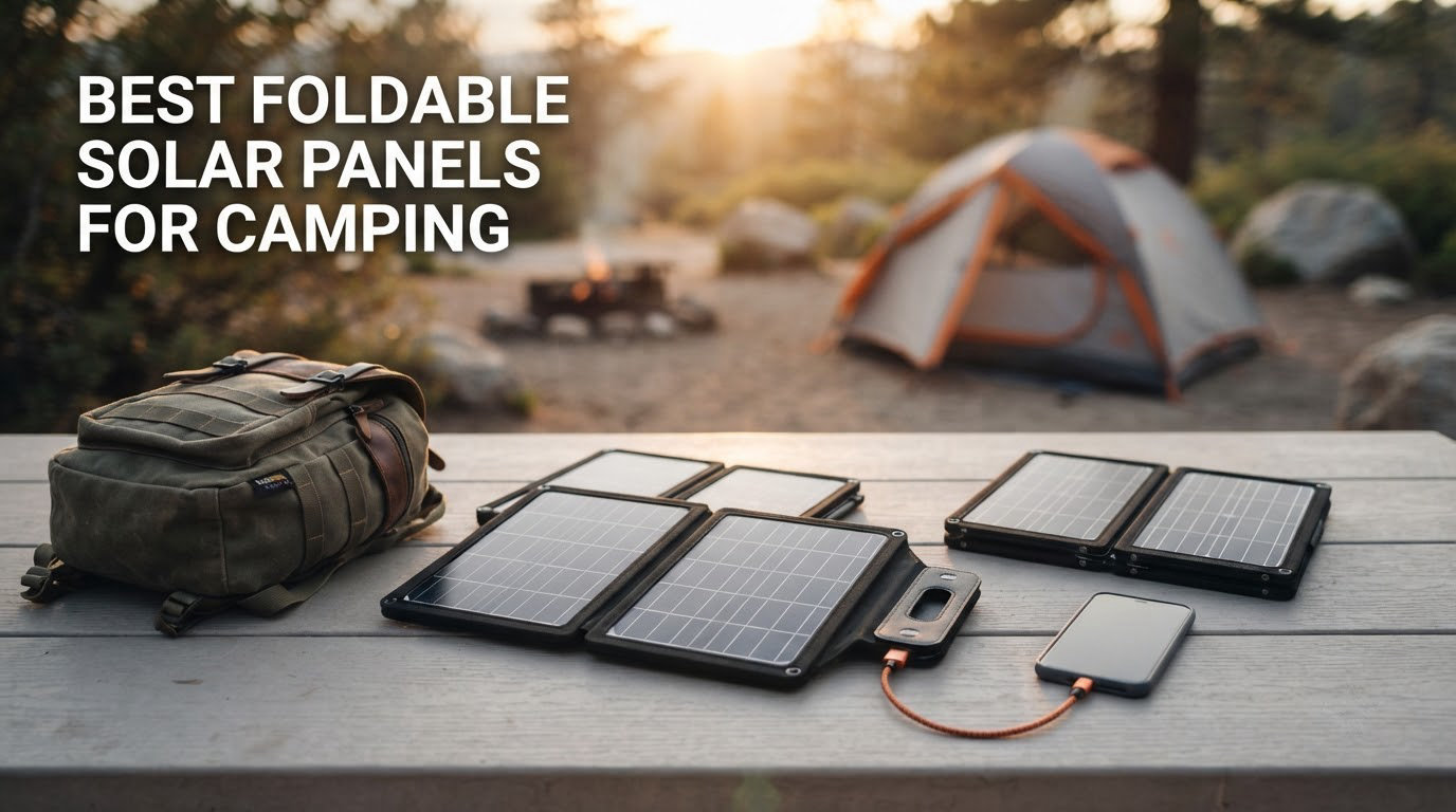 best foldable solar panels for camping