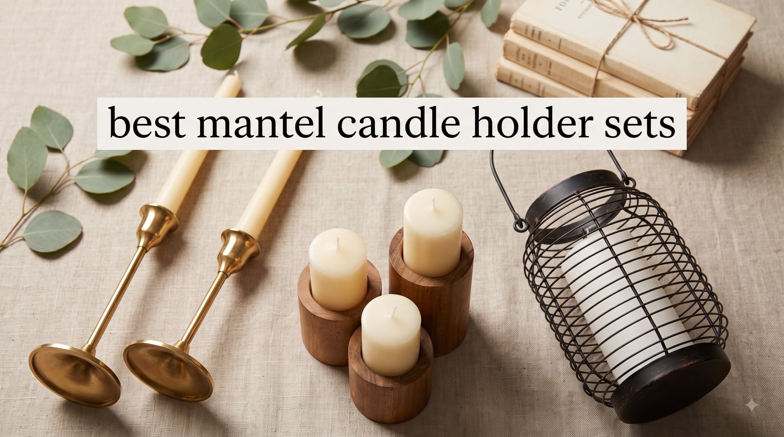 best mantel candle holder sets