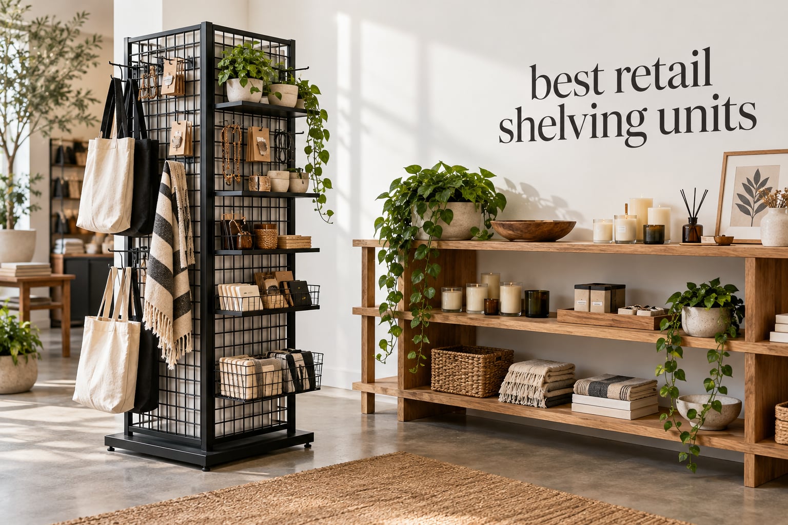 best retail shelving units