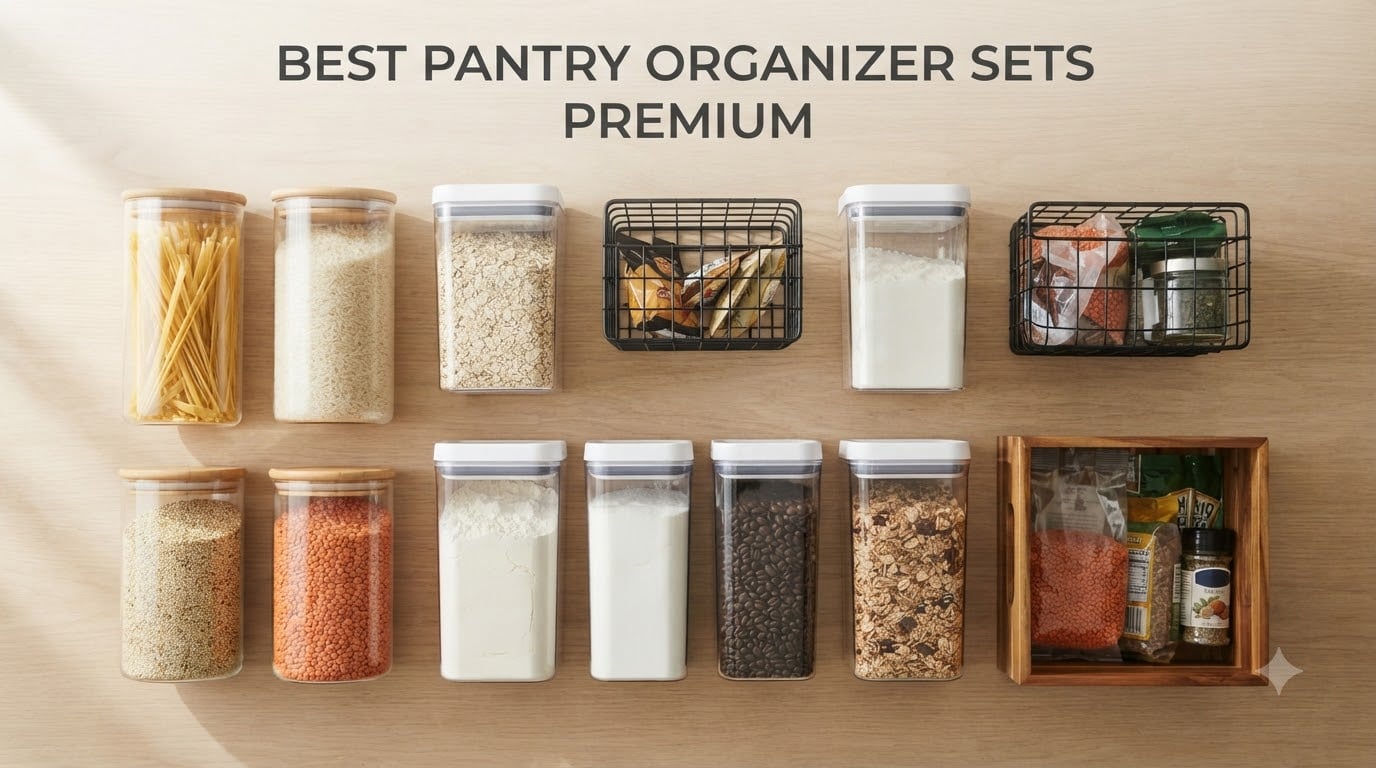 best pantry organizer sets premium