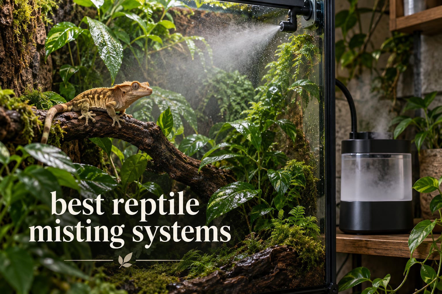 best reptile misting systems