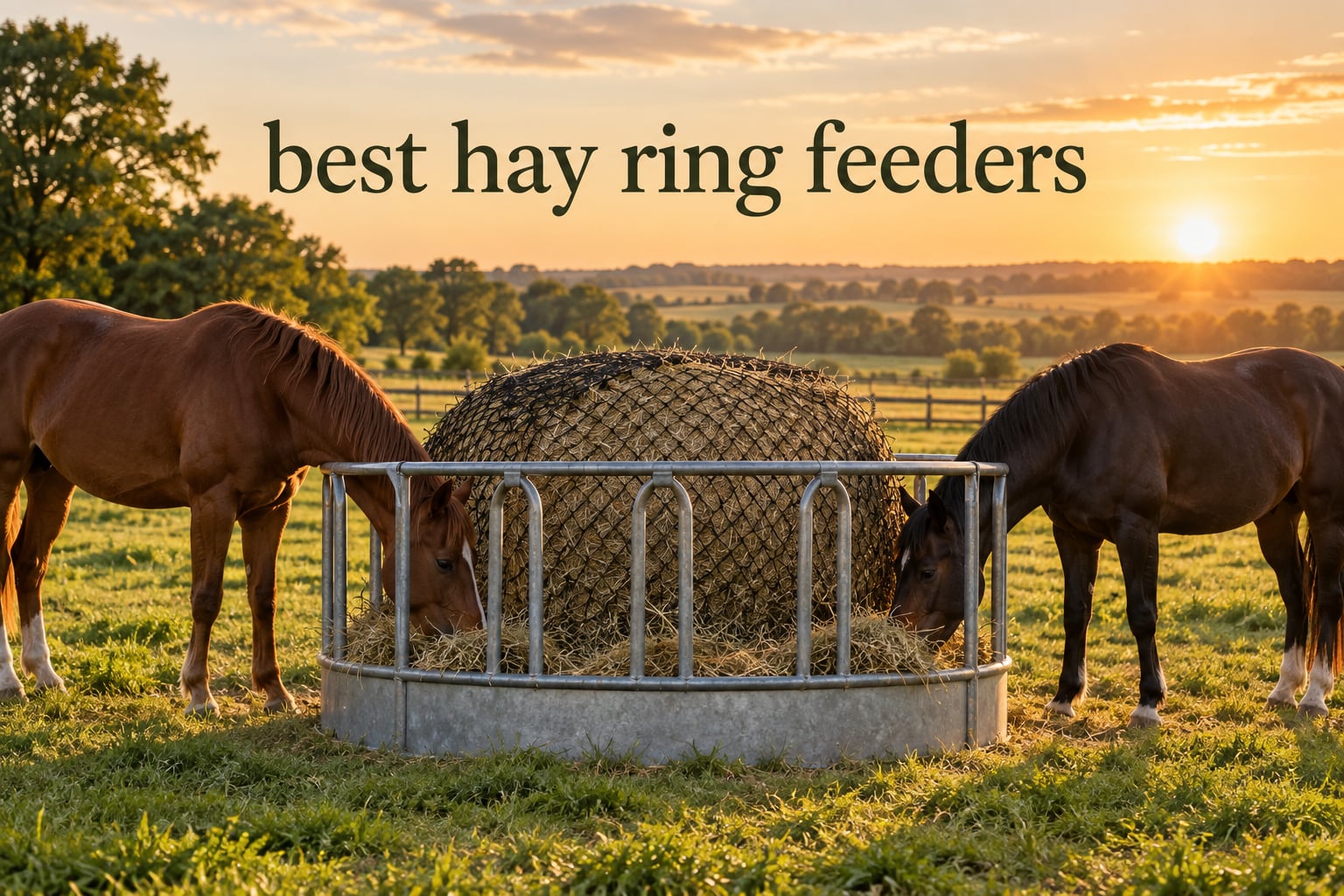 best hay ring feeders