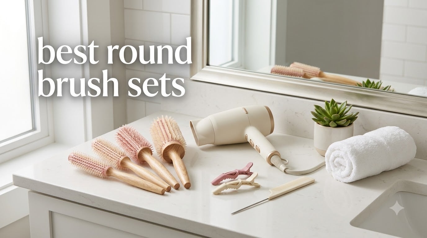 best round brush sets