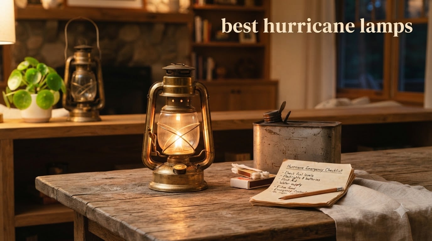best hurricane lamps