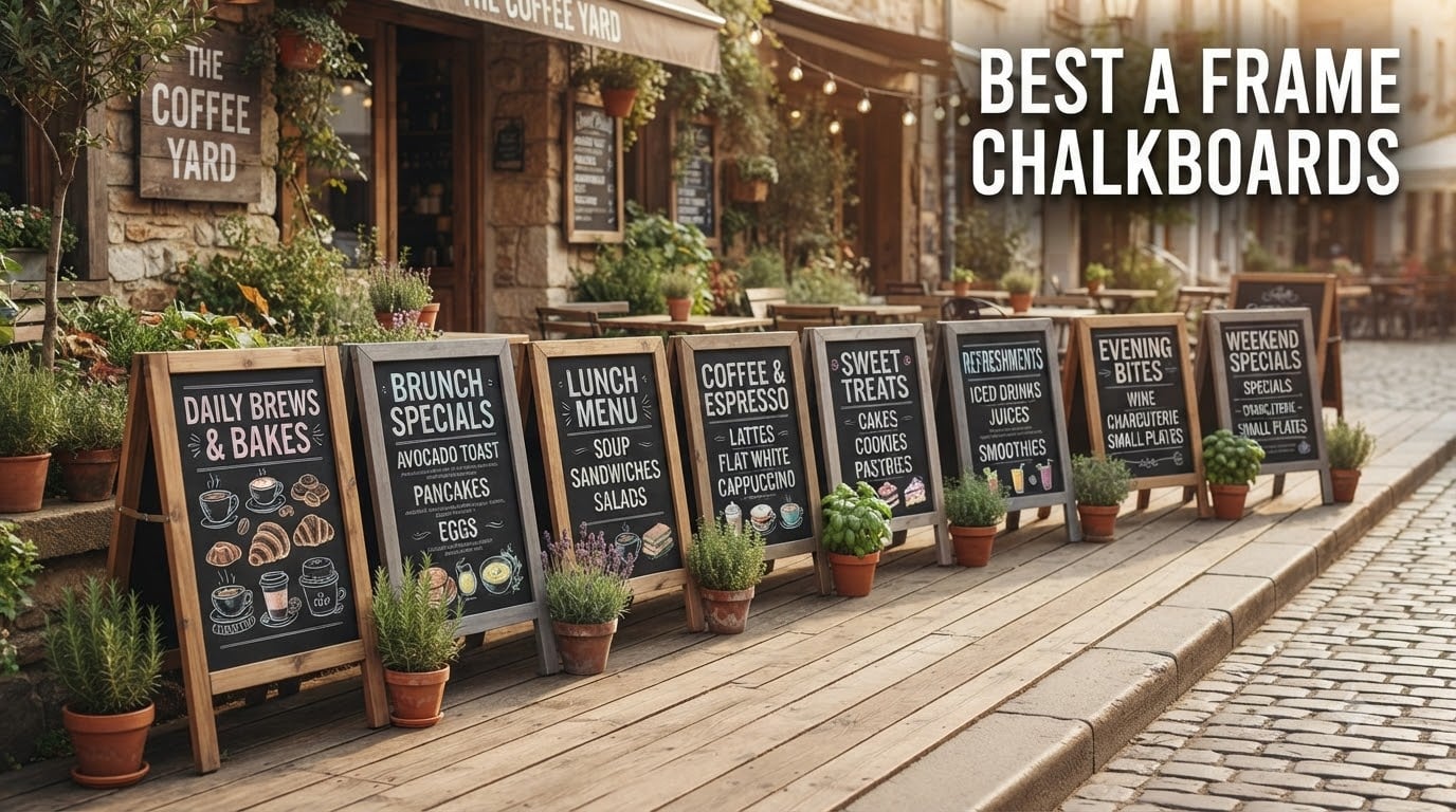 best a frame chalkboards