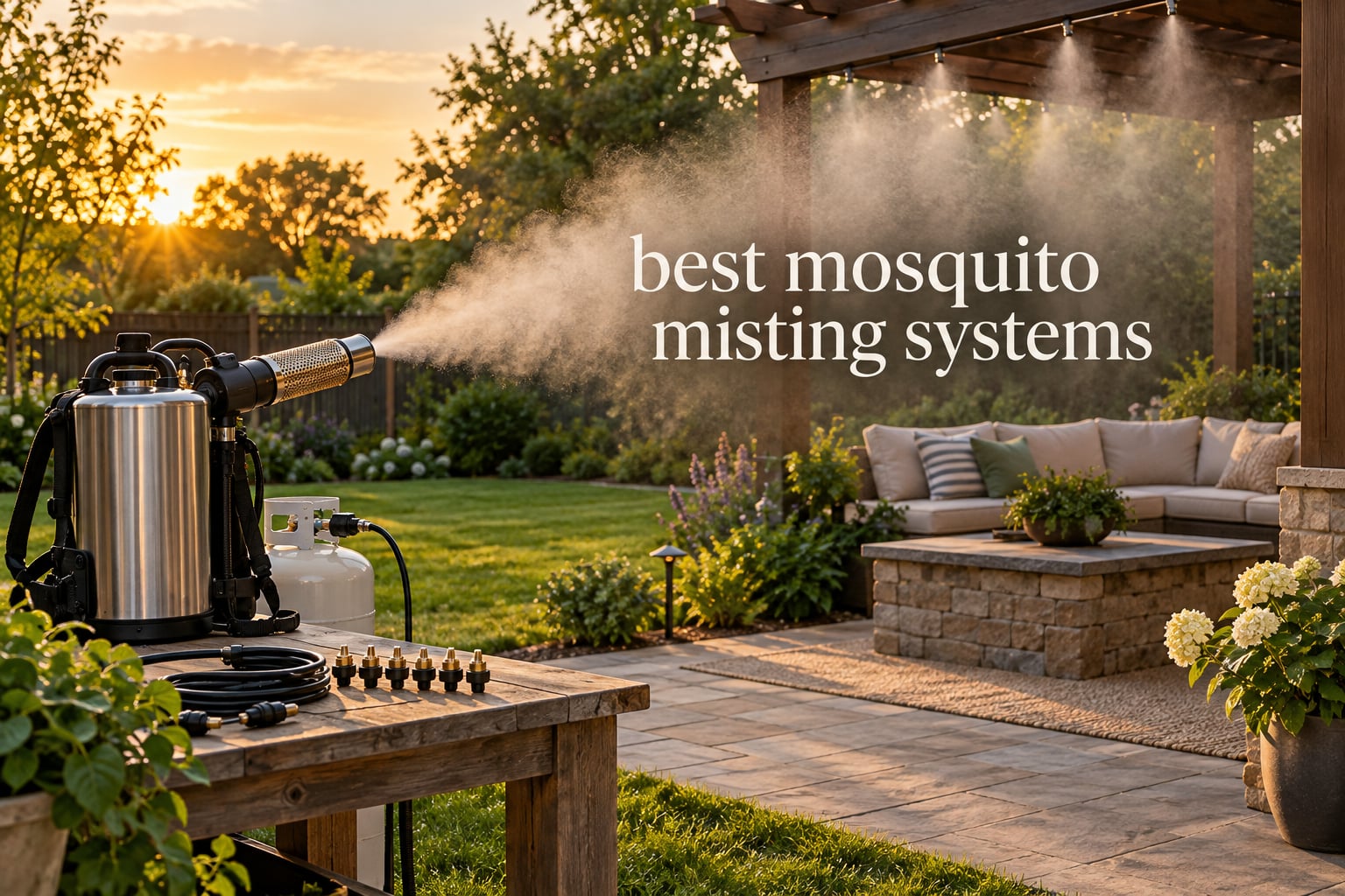 best mosquito misting systems